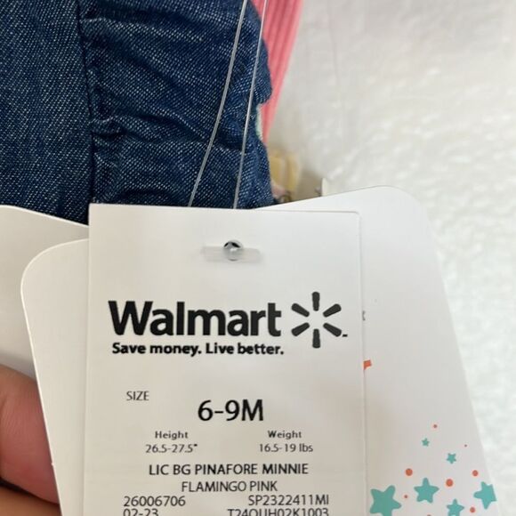 Disney Baby Pinafore Dresses x3 Mini Mouse, Pluto, 101 Dalmatians, lion king - Picture 9 of 14